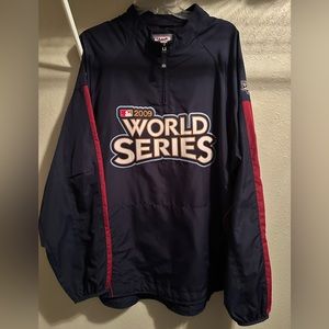 2009 MLB World Series windbreaker in size XL